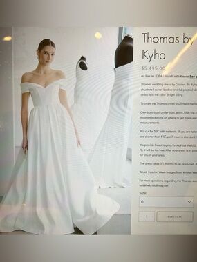 Bright Ivory Off-Shoulder Wedding Dress